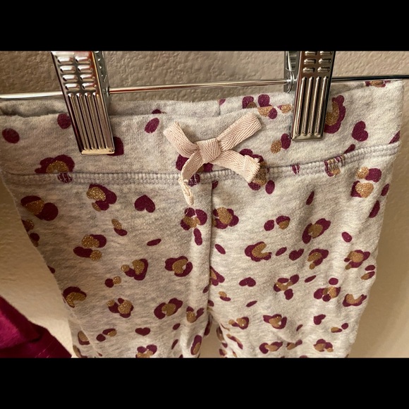 Disney Minnie Mouse outfit fuchsia with gold glitter and grey cheetah. - Picture 4 of 6